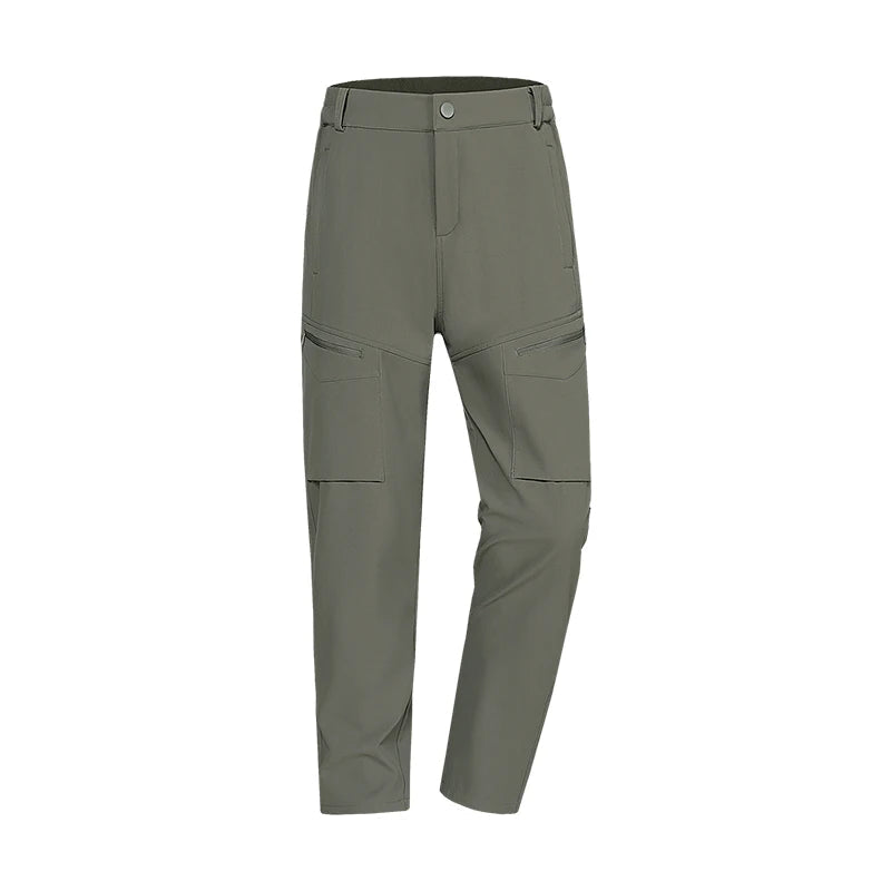 Pantalon Randonnée Femme Polaire, Imperméable & Protection Coupe-Vent- Cargo Pants - Esprit Rando