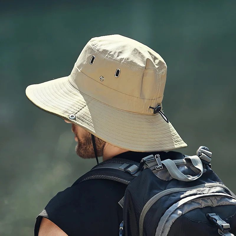 Chapeau Randonnée Large Bord – Léger, Respirant & Protection Solaire