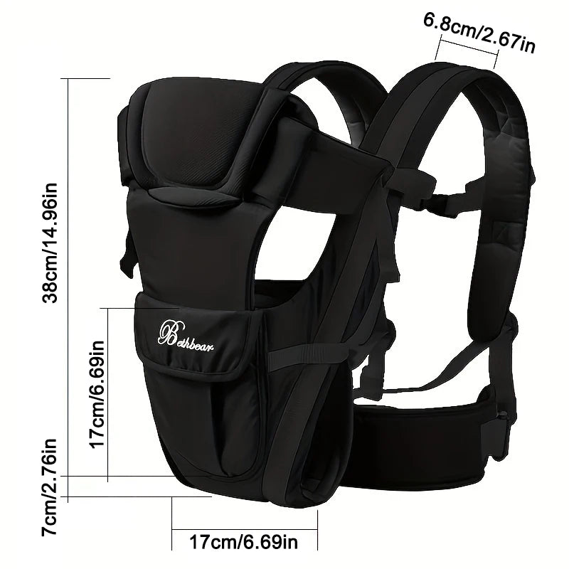 Porte bébé Randonnée Multi-positions - Système de portage modulable et ajustable - Bethbear - Esprit Rando