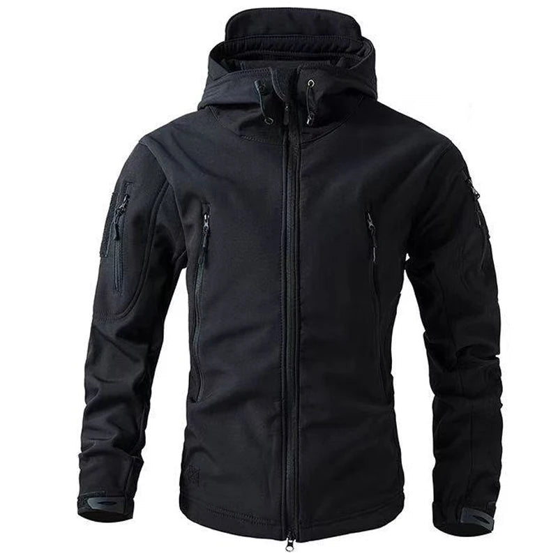 Veste Randonnée Homme Hiver Softshell & Polaire Intégrée - ThermaRidge - Esprit Rando