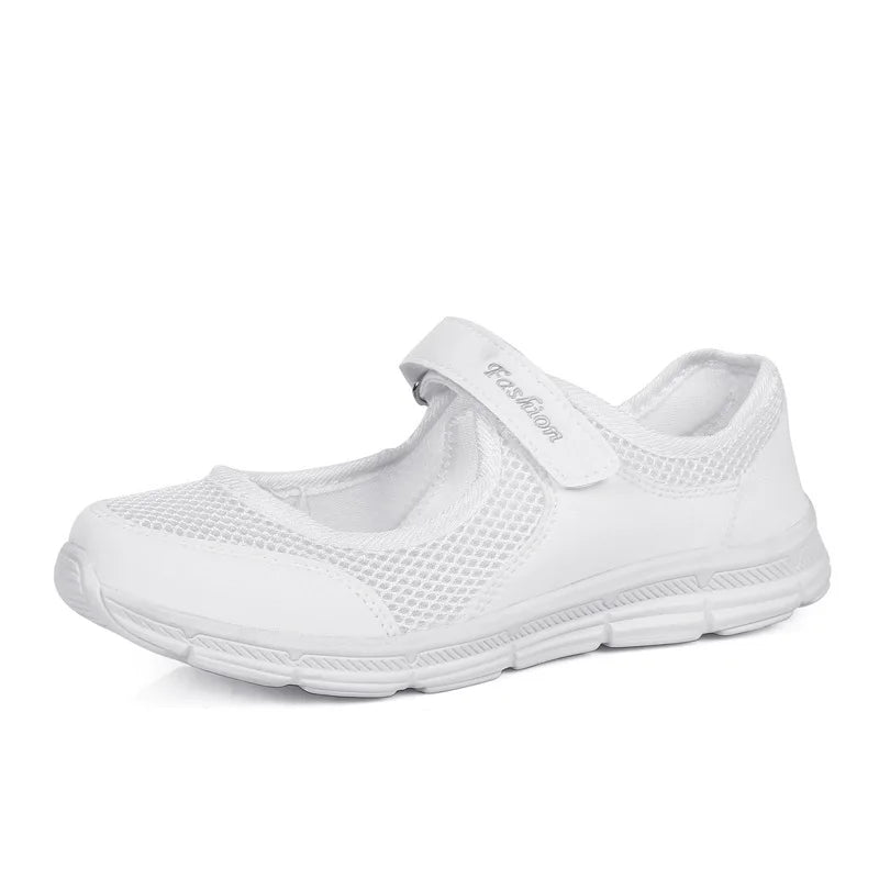 Sandales Randonnée Femme Respirantes – Mesh Léger & Fermeture Scratch Confort