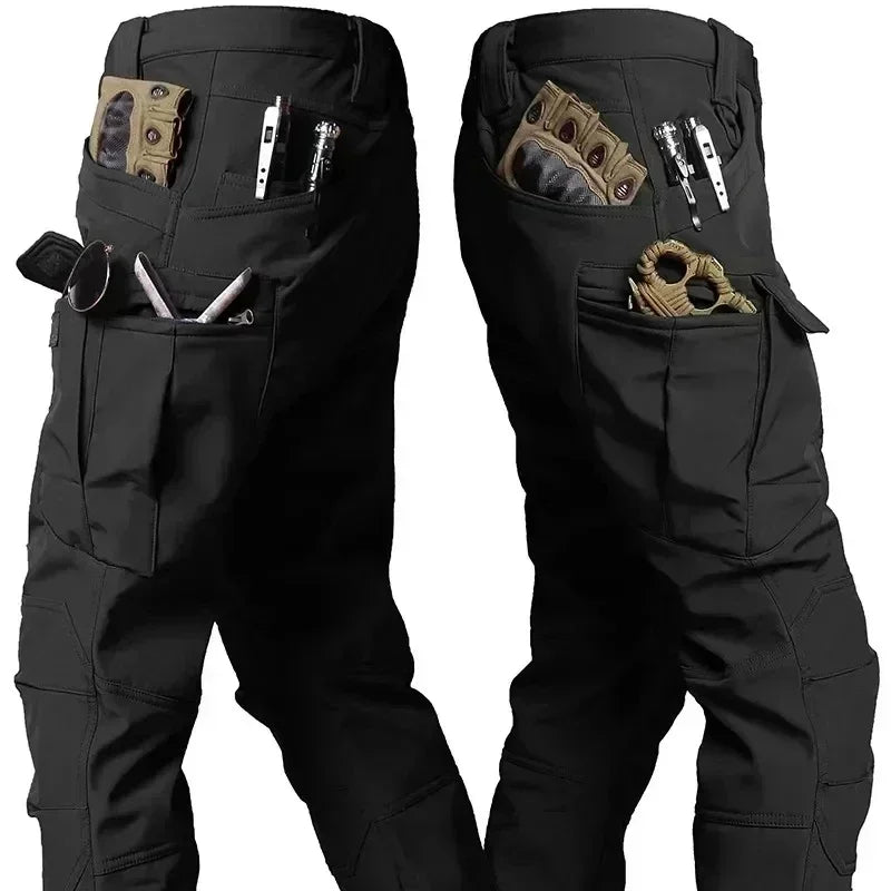 Pantalon Randonnée Homme Tactique – Doublure Polaire Chaude & Tissu Déperlant - CamoTrek - Esprit Rando