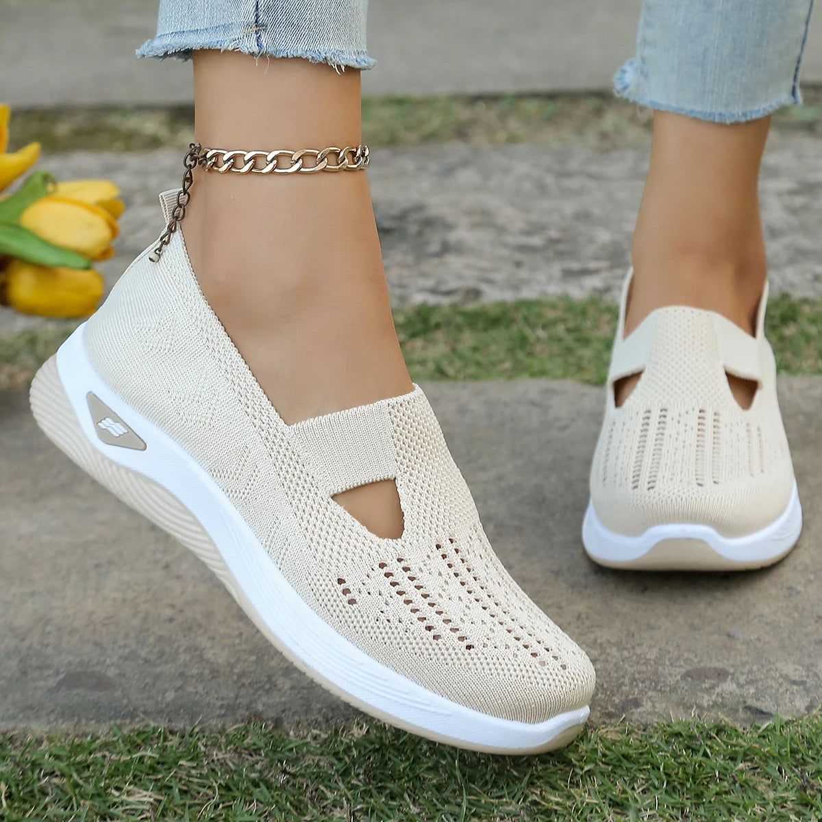 Sandales Randonnée Femme Respirantes – Slip-On Confort & Semelle EVA Légère