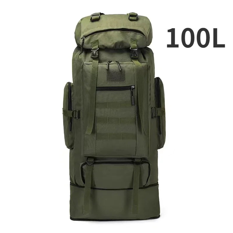 Sac de Randonnée Tactique 80 à 100L Résistant Organisation Militaire - TrekForce 80/100 - Esprit Rando