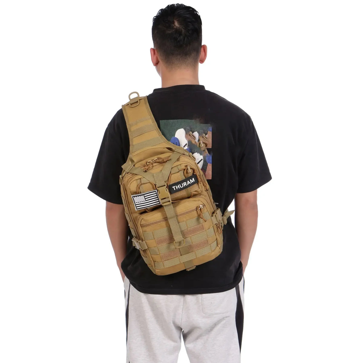 Sacoche Randonnée Déperlante avec Système MOLLE - Traily - Esprit Rando