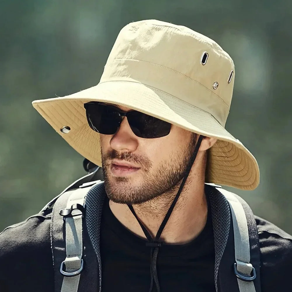 Chapeau Randonnée Large Bord – Léger, Respirant & Protection Solaire