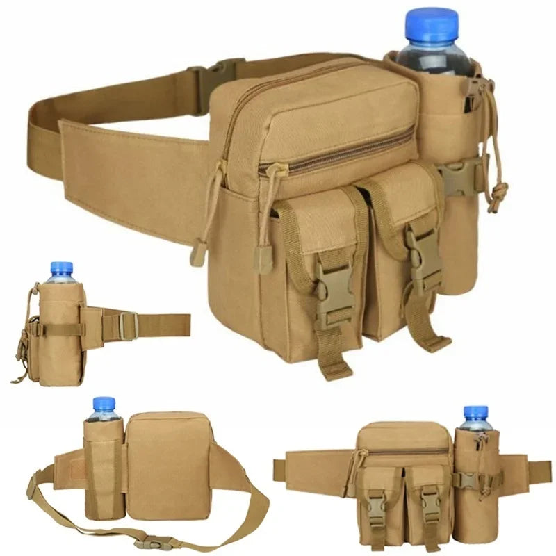 Sacoche Randonnée Tactique 6L – Banane Tactique Déperlante et Légère - TacticFlex - Esprit Rando