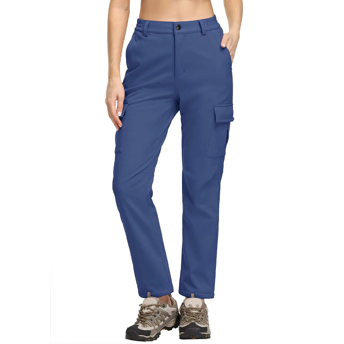 Pantalon Randonnée Femme Hiver Cargo, Chaud, Imperméable & Multi-poches - Cargo Pants - Esprit Rando