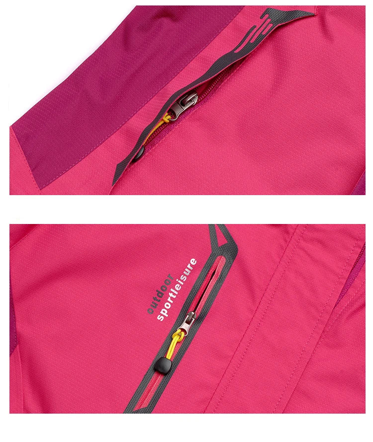 Veste Randonnée Femme Déperlante et Coupe-Vent - RainVenture - Esprit Rando