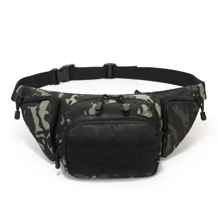 Sacoche Randonnée Ceinture Homme, Banane Outdoor Tactique Multi-Poches - TactikFlex - Esprit Rando