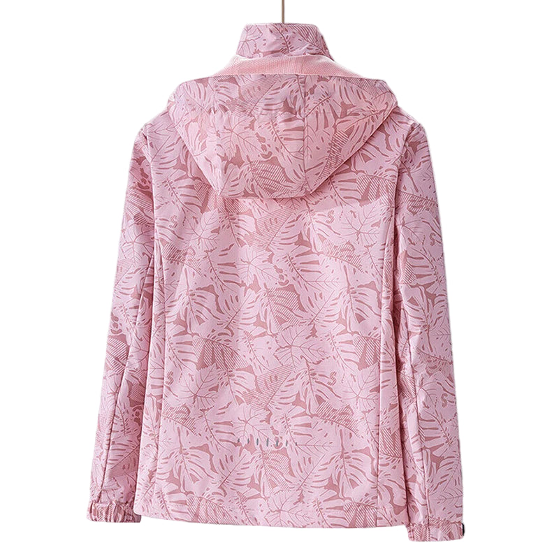 Veste Randonnée Femme Déperlante à Capuche Amovible - EverLeaf - Esprit Rando