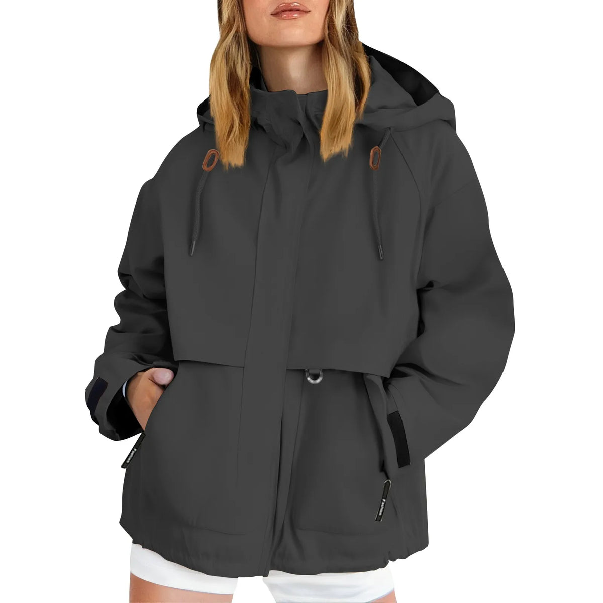 Veste Randonnée Femme Déperlante & Coupe-Vent (Style Casual Outdoor) - BreezeShell - Esprit Rando