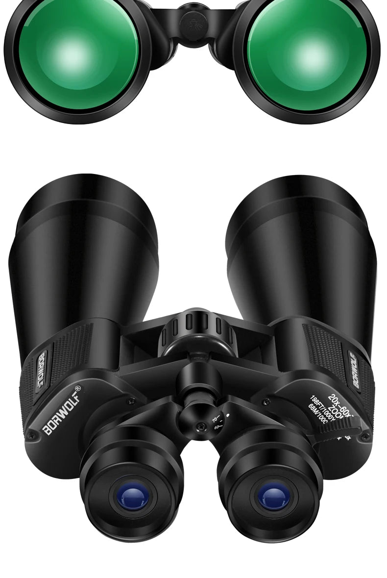 Jumelles de randonnée grand diamètre pour observation lointaine