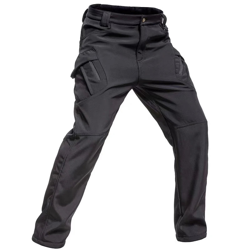 Pantalon Randonnée Homme Softshell – Doublure Polaire & Poches Cargo - Mazrout - Esprit Rando