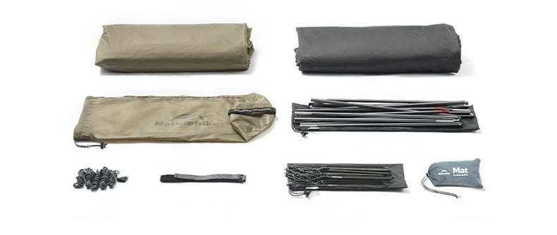 Tente Randonnée Légère 2 Personnes – 4 saisons, double-toit PU, bivouac trekking - VENTURIS CloudUp Pro 2P - Esprit Rando