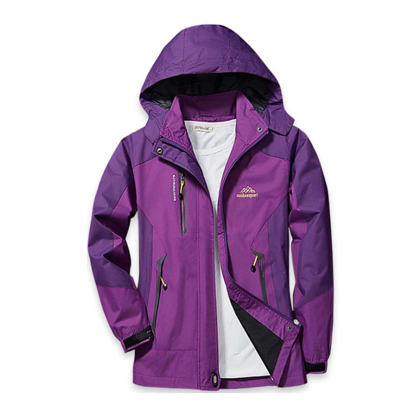 Veste Randonnée Femme Déperlante et Coupe-Vent - RainVenture - Esprit Rando