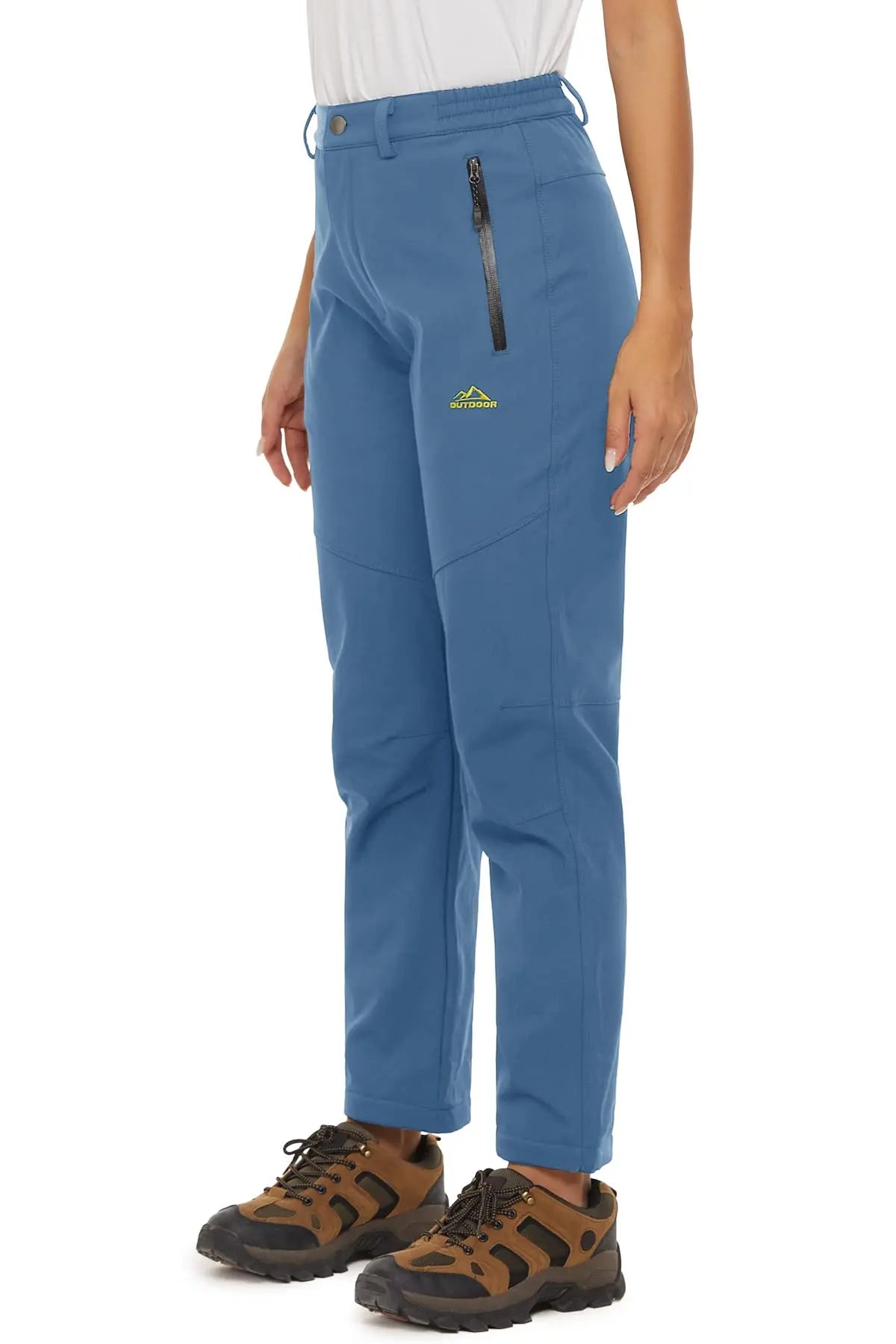 Pantalon Randonnée Femme Softshell Chaud, Déperlant & Multi-Poches - Storm Pants - Esprit Rando