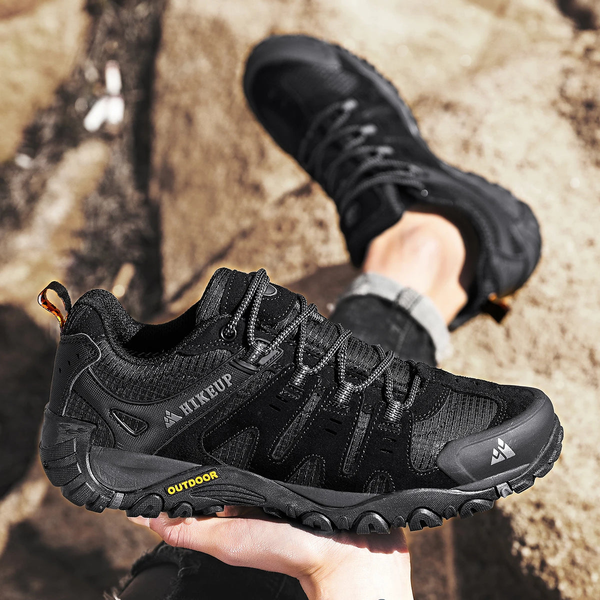 Chaussure Randonnée Homme Basse – Respirantes & Polyvalentes Outdoor - HikeRidge - Esprit Rando