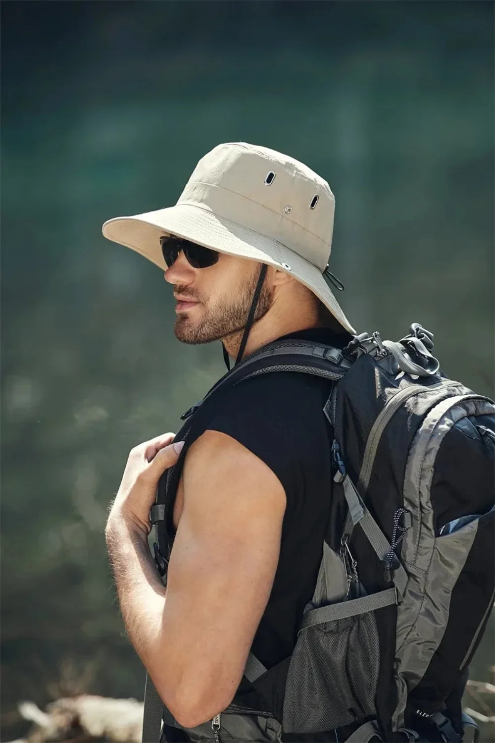 Chapeau Randonnée Large Bord – Léger, Respirant & Protection Solaire