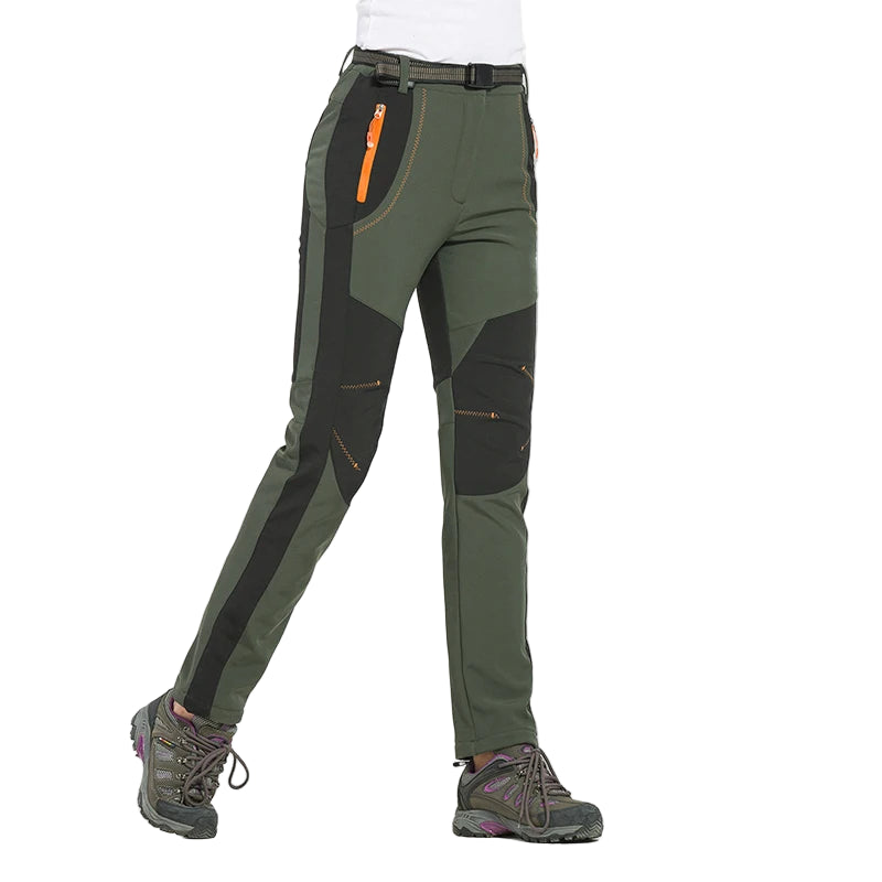Pantalon Randonnée Femme Hiver Imperméable, Chaud & Résistant - Flex Pants - Esprit Rando