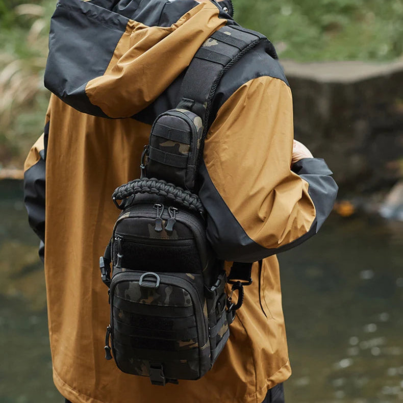 Sacoche Randonnée Tactique MOLLE – Haute Capacité - MollyBag - Esprit Rando