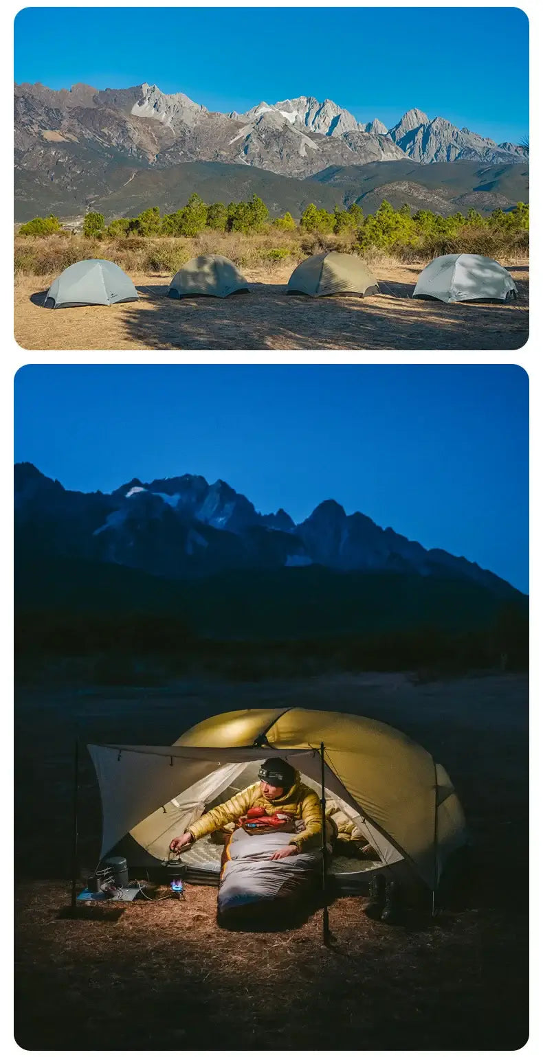 Tente Randonnée Ultralégère 2P/1P, Étanchéité Renforcée & Structure Alpine TRAILNEST Mongar UL 2 - Esprit Rando