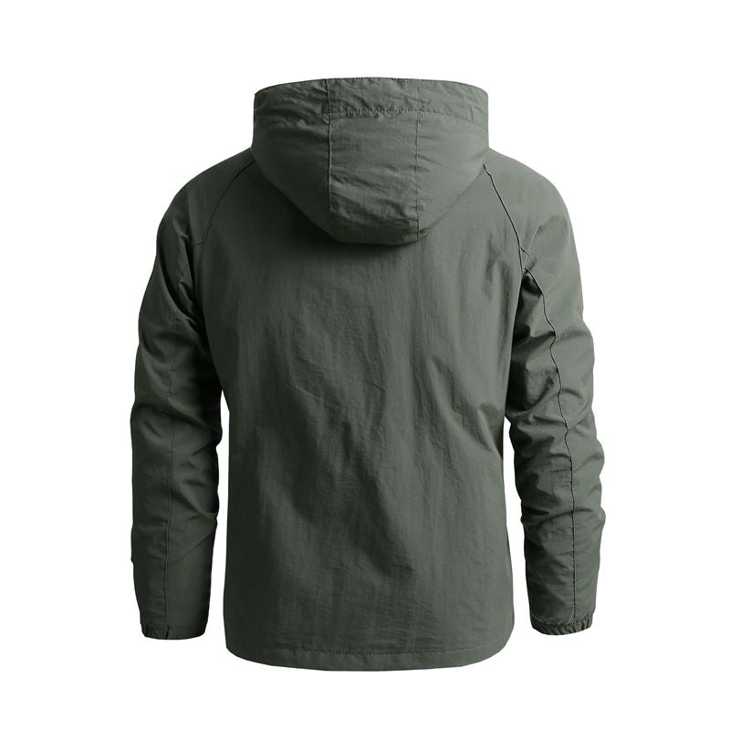 Veste Randonnée Homme Étanche & Respirante à Capuche Amovible - StormEdge vue arrière