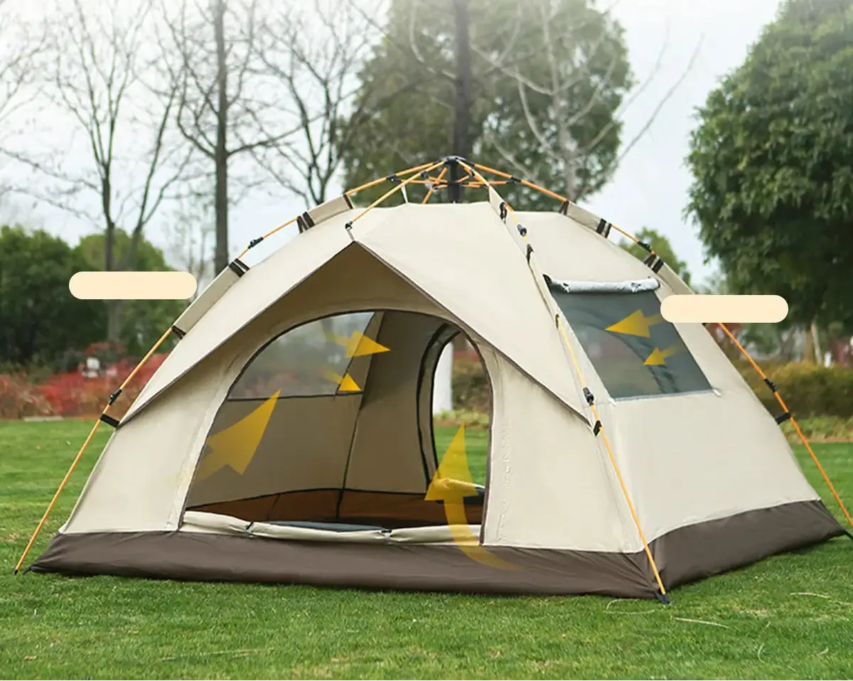 Tente Randonnée Instantanée 3–4 personnes – QUICKSHELTER 3-4P - Esprit Rando
