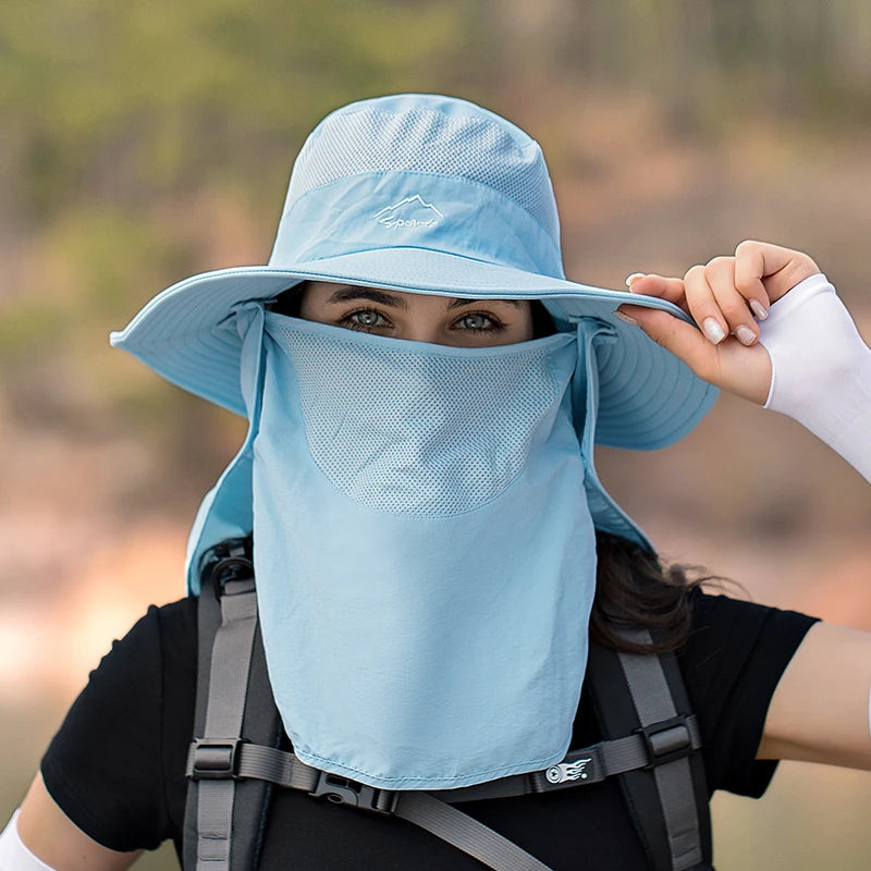 Chapeau Randonnée Anti-UV – Léger, Respirant & Séchage Rapide