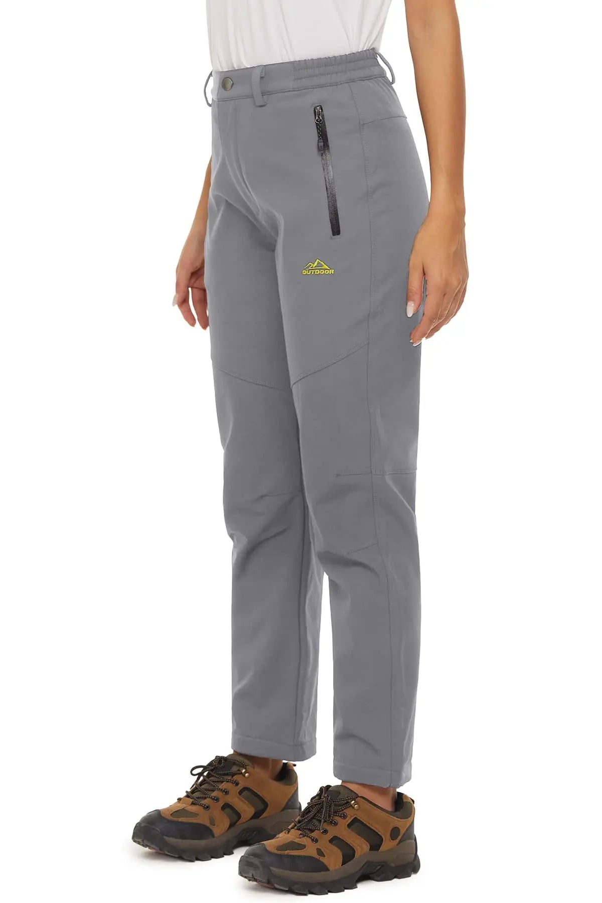 Pantalon Randonnée Femme Softshell Chaud, Déperlant & Multi-Poches - Storm Pants - Esprit Rando