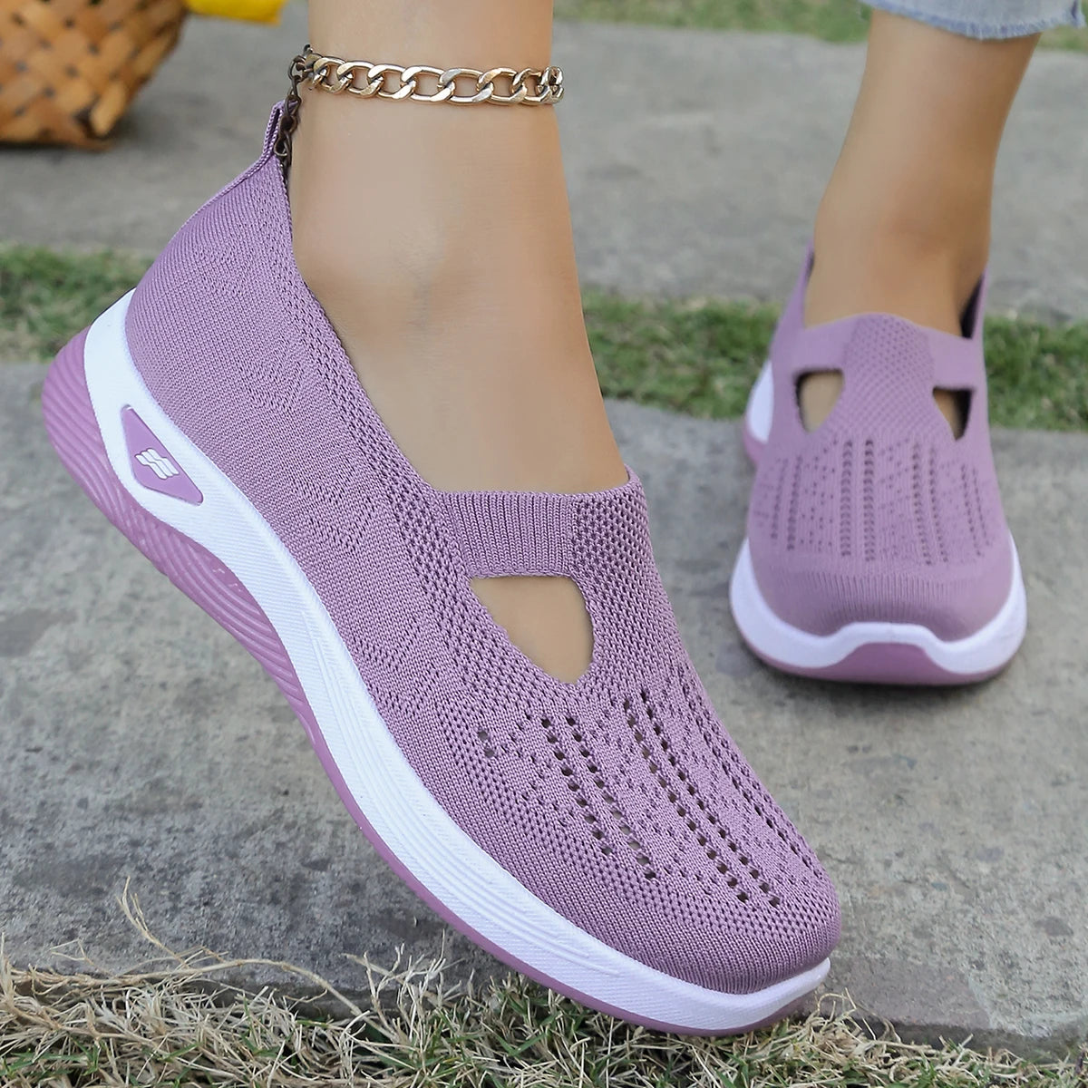 Sandales Randonnée Femme Respirantes – Slip-On Confort & Semelle EVA Légère