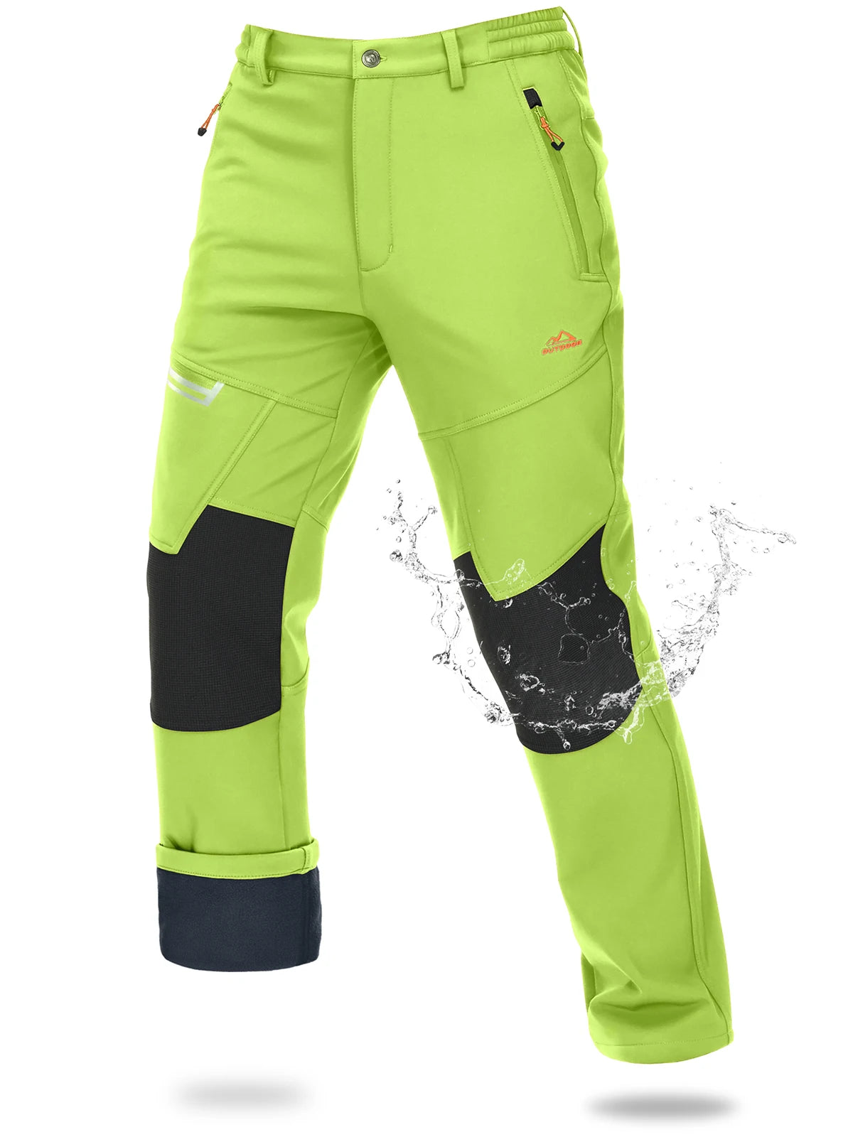 Pantalon Randonnée Homme Softshell Imperméable – Chaleur & Protection Outdoor - ThermoFlex - Esprit Rando