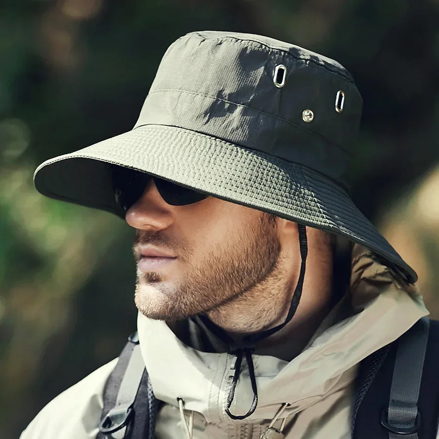 Chapeau Randonnée Large Bord – Léger, Respirant & Protection Solaire
