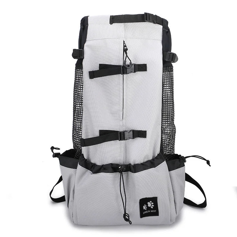 Sac Porte Chien Randonnée – Sac À Dos Respirant & Ajustable