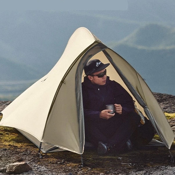 Tente Randonnée Légère 2 Personnes – 4 saisons, double-toit PU, bivouac trekking - VENTURIS CloudUp Pro 2P - Esprit Rando