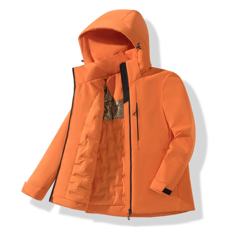 Veste Randonnée Homme Hiver Chaude à Protection Renforcée - Thermo Pro - Esprit Rando