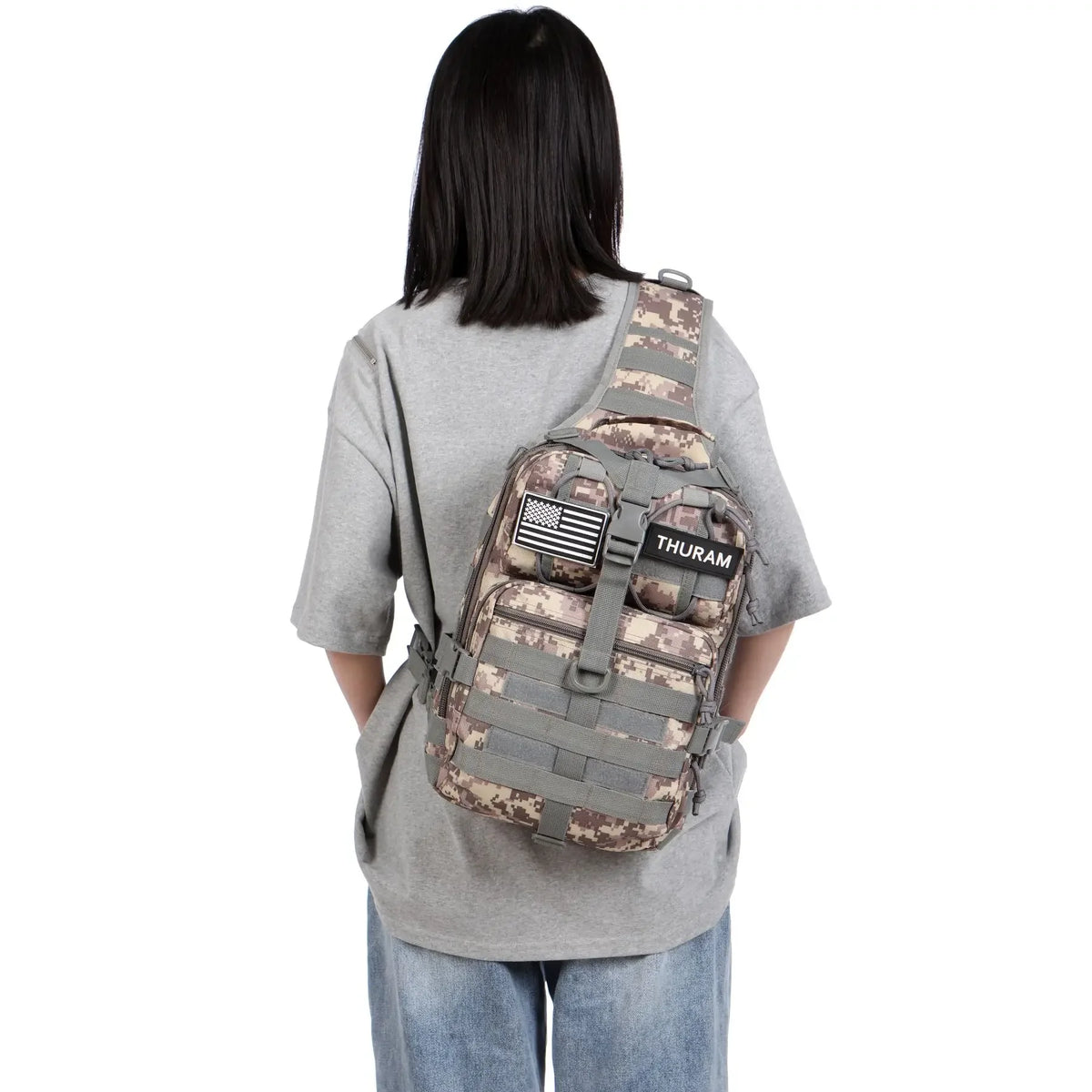 Sacoche Randonnée Déperlante avec Système MOLLE - Traily - Esprit Rando