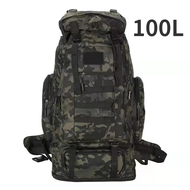 Sac de Randonnée Tactique 80 à 100L Résistant Organisation Militaire - TrekForce 80/100 - Esprit Rando
