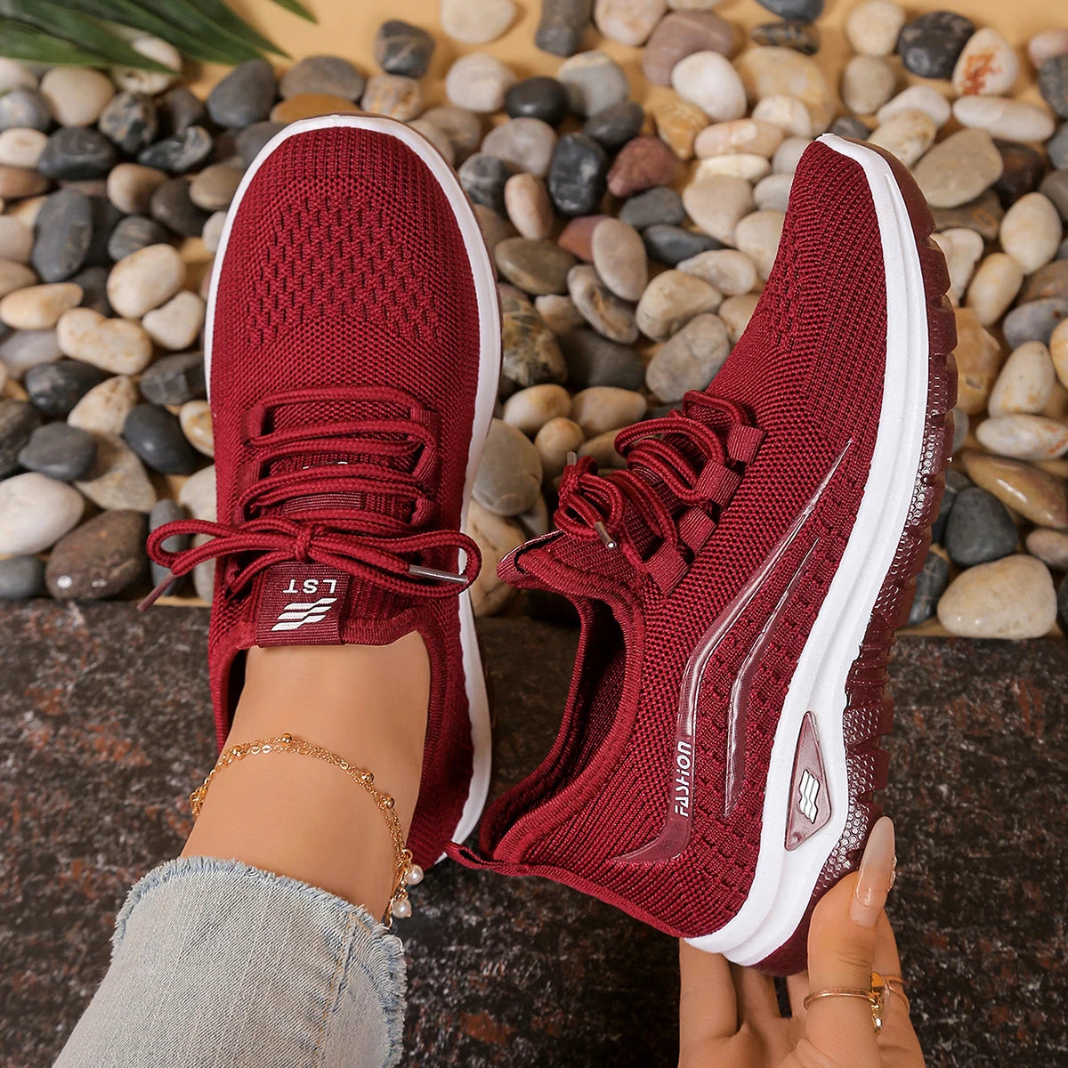 Chaussures de Marche Femme Respirantes – Légères, Confortables & Polyvalentes