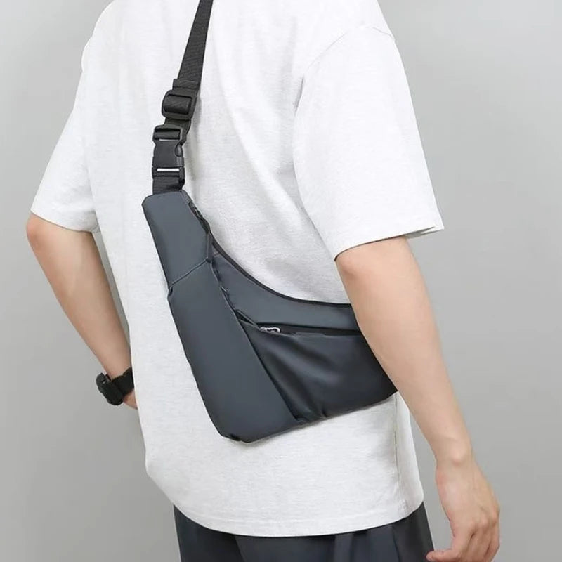 Sacoche Randonnée Homme Asymétrique – Légère & Moderne - Minimalisty - Esprit Rando