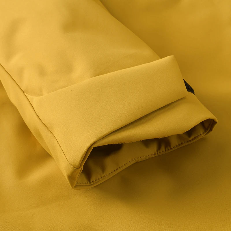 Détail de la manche de la Veste Randonnée Homme Hiver Chaude à Protection Renforcée - Thermo Pro.