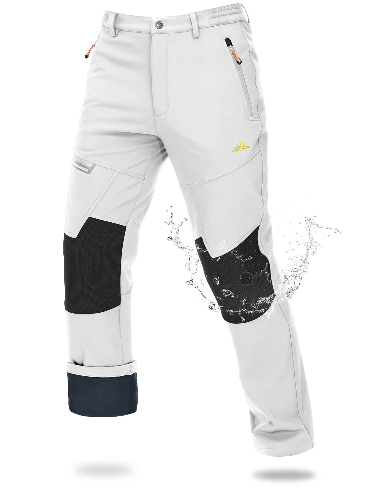 Pantalon Randonnée Homme Softshell Imperméable – Chaleur & Protection Outdoor - ThermoFlex - Esprit Rando