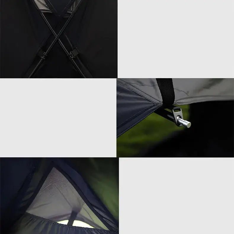 Tente Randonnée Hiver Imperméable - TREKSHIELD 2P - Esprit Rando