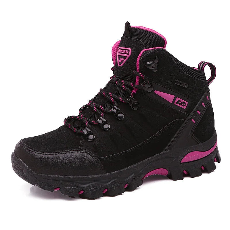 Chaussures Randonnée Femme Confort- MovaEase Montante - Esprit Rando