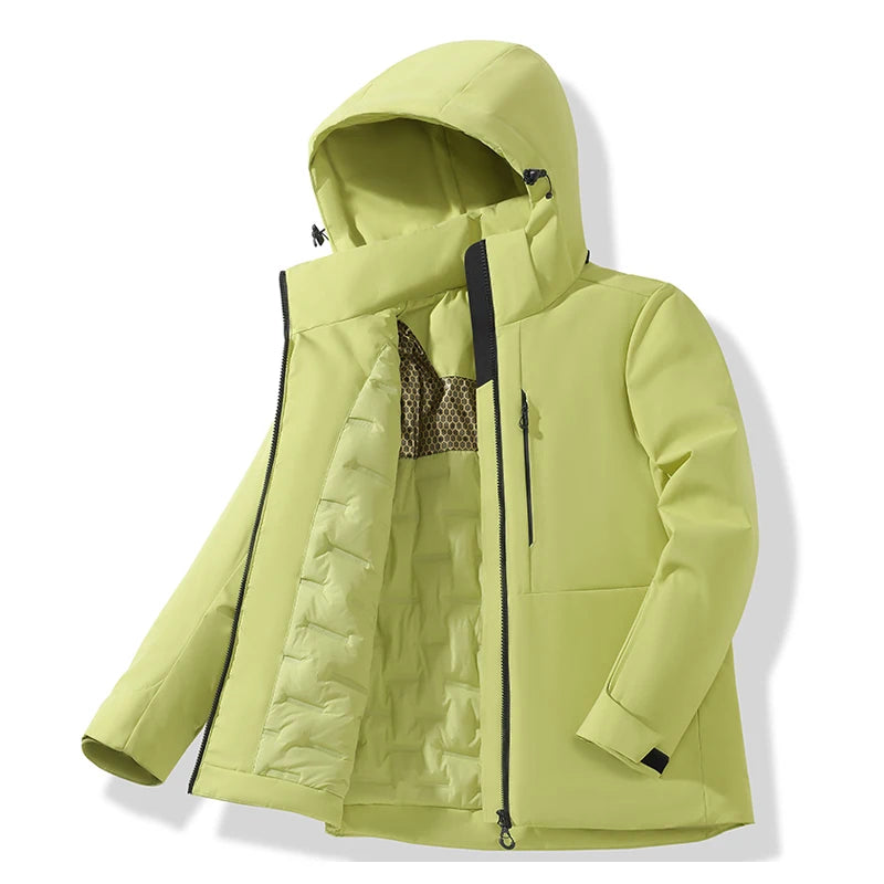 Veste Randonnée Homme Hiver Chaude à Protection Renforcée - Thermo Pro - Esprit Rando