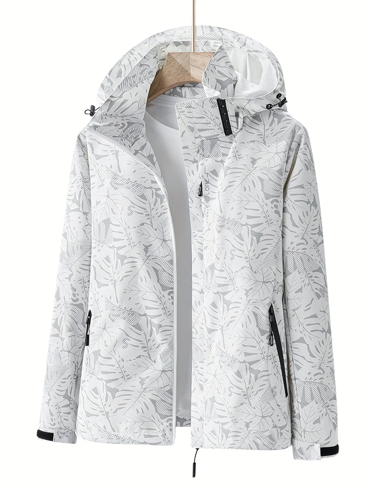 Veste Randonnée Femme Déperlante à Capuche Amovible - EverLeaf - Esprit Rando