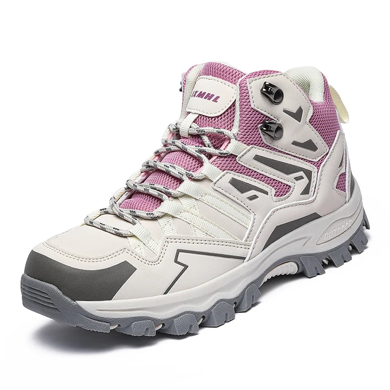 Chaussures Randonnée Femme Confortables - WalkEase Montante - Esprit Rando