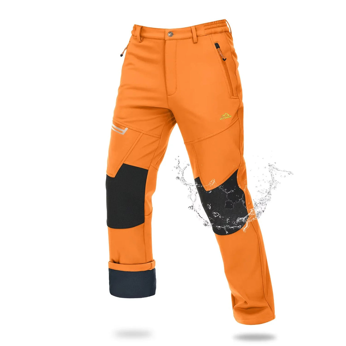 Pantalon Randonnée Homme Softshell Imperméable – Chaleur & Protection Outdoor - ThermoFlex - Esprit Rando