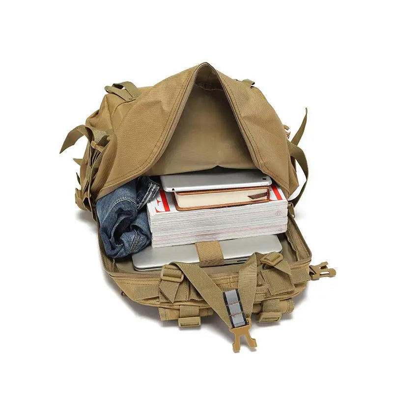 Sac de Randonnée 40L Déperlant - avec Attaches MOLLE & Bande Réfléchissante - TrailGuard 40 - Esprit Rando