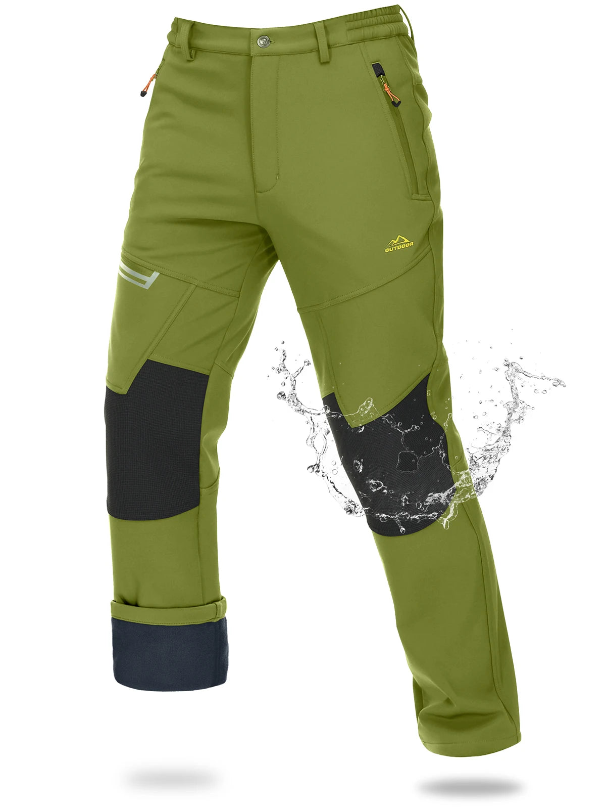 Pantalon Randonnée Homme Softshell Imperméable – Chaleur & Protection Outdoor - ThermoFlex - Esprit Rando